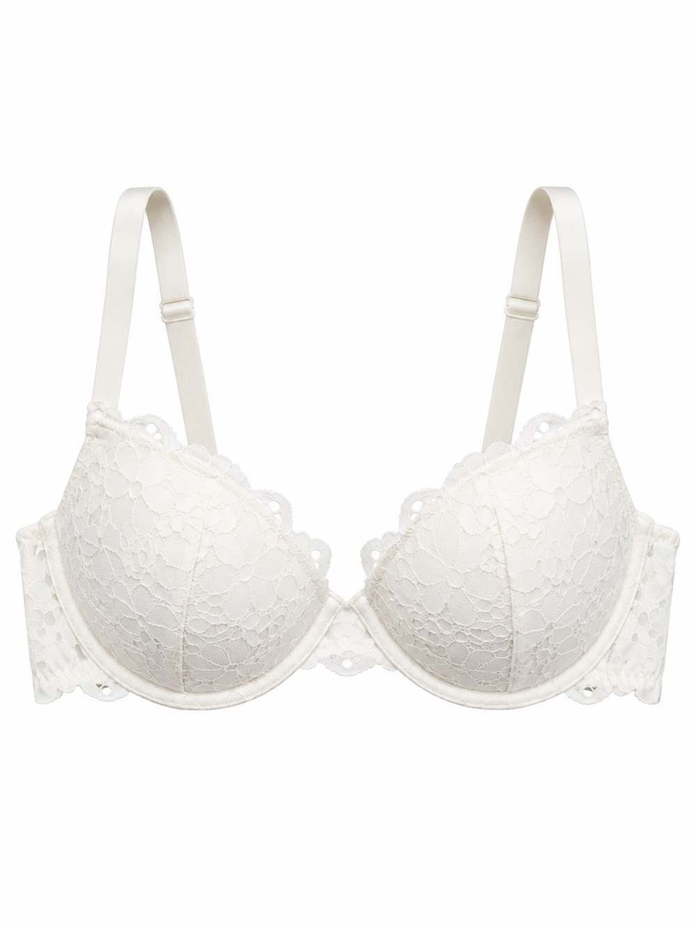 American Eagle Aerie White Lace Bra